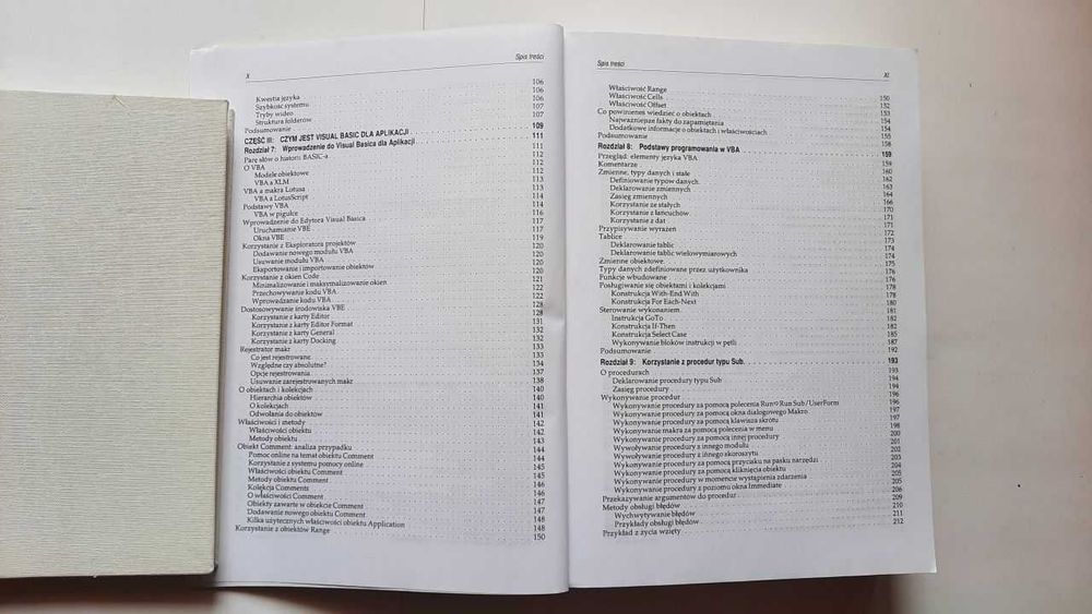 Visual Basic Programowanie Excell 2000, Visual Basic dla aplikacji