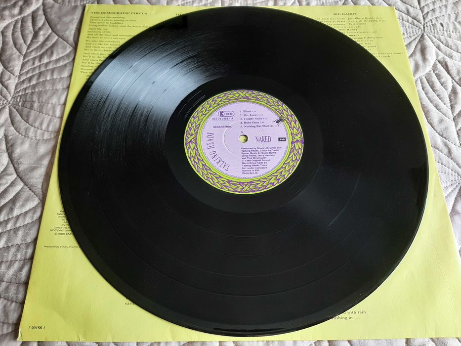 Talking Heads - Naked - Europa - Vinil LP