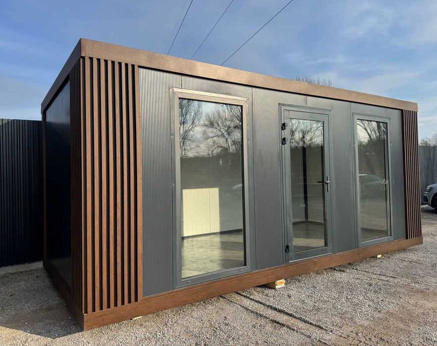 Kontener z pyty 6,00x2,80 PIR 120mm, pawilon biurowy