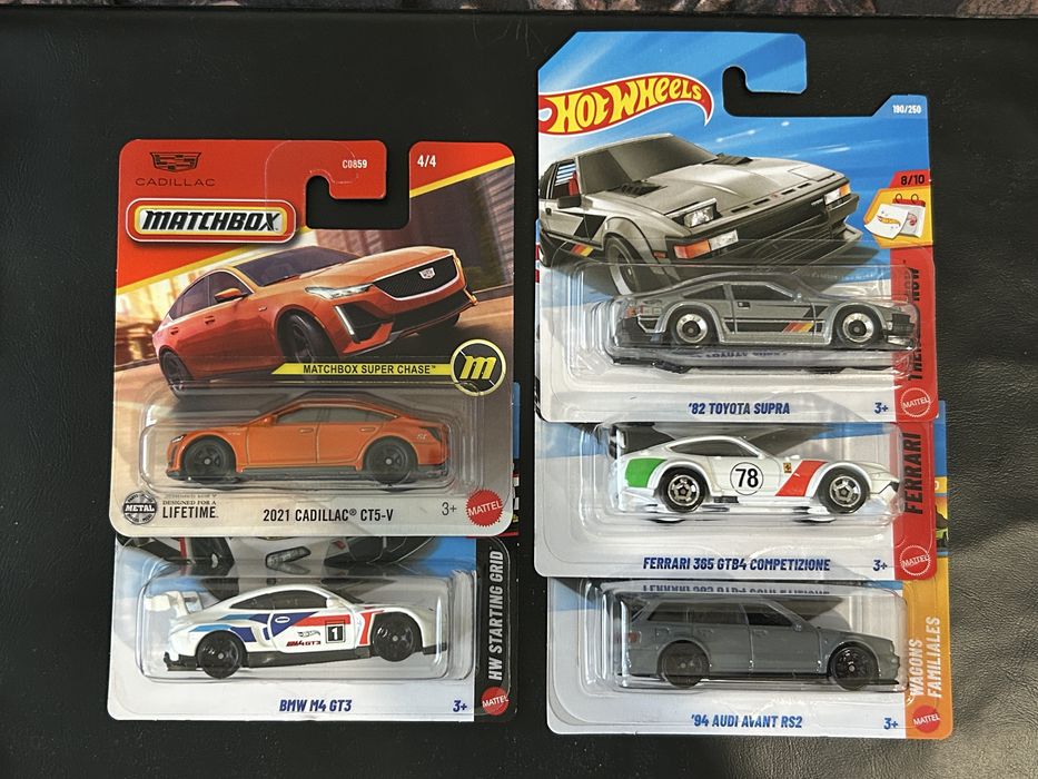 5 modeli Hot Wheels