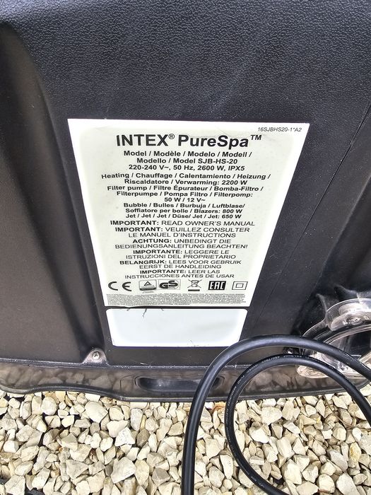 Pompa Intex pure spa model sjp-hs-20