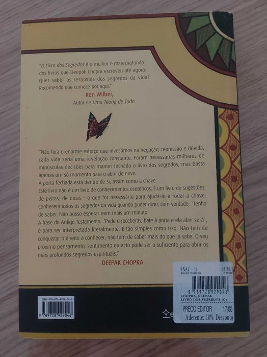 Livro "O Livro dos Segredos"
