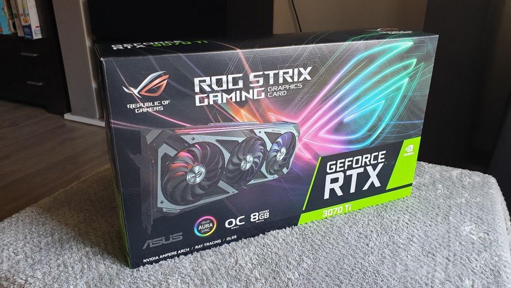 Asus Rog Strix RTX GeForce 3070 Ti