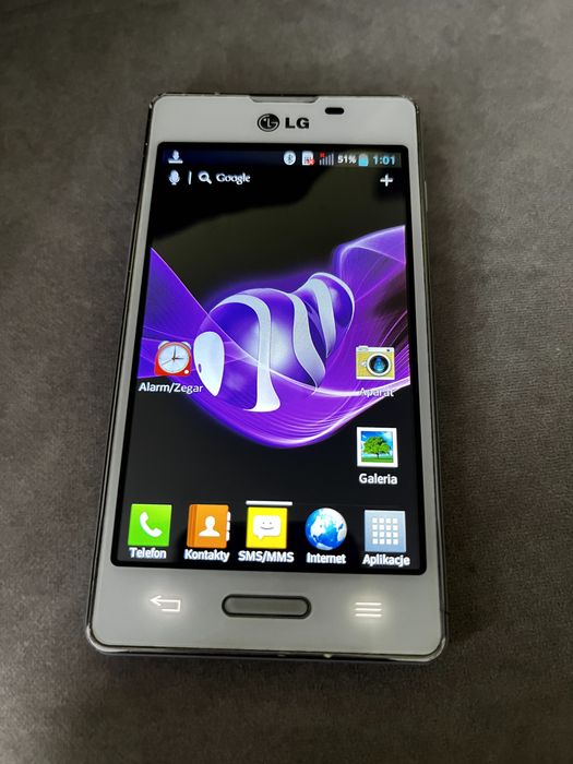 Smartfon LG-E460 - mały poręczny z żywymi kolorami