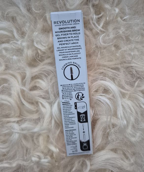 Bezbarwny żel utrwalający do brwi-Makeup Revolution Brow Fixer