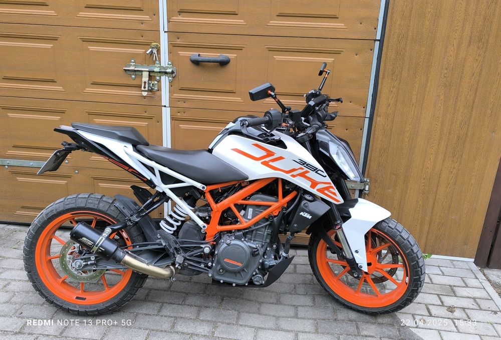 KTM 390 Duke niski przebieg