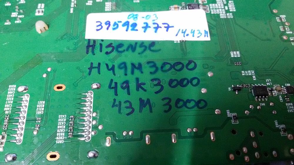 rsag7.820.6392-roh tv hisense - H49K3000...H43M3000..ETC
