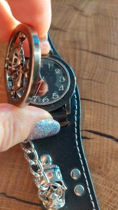 Zegarek meski i damski rock