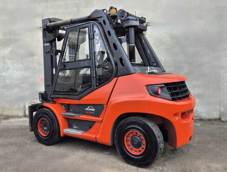 Linde H70D 2019r • DIESEL • 4 sekcje • wózek widłowy • leasing • FILM