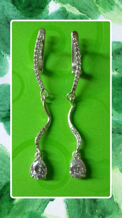 СЕРЬГИ серебро 925 пробы