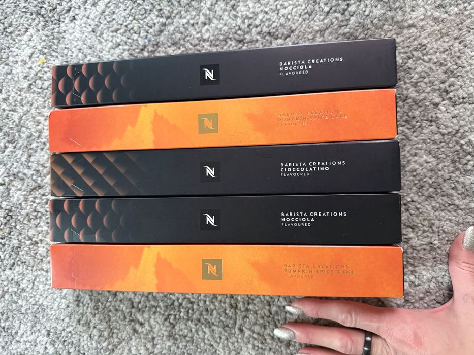 Kapsułki Nespresso mniejsze