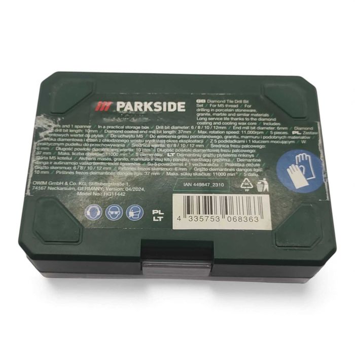 Zestaw wierteł diamentowych Parkside HG11442