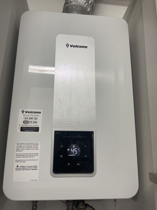 Esquentador Vulcano ventilado - Sensor Compacto 2