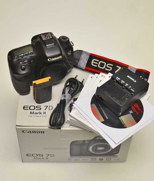 Lustrzanka Canon EOS 7D Mark II korpus Gwarancja 6mcy!