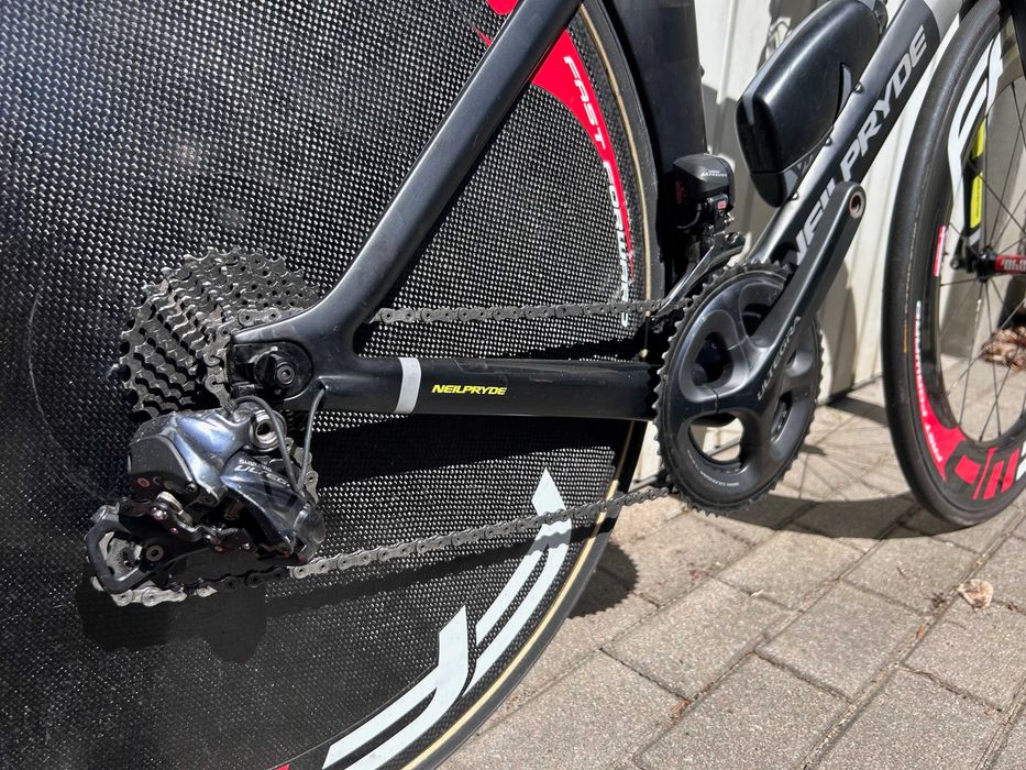 Neilpryde Bayamo czasówka (rozmiar 52) - Ultegra Di2 2x11, pomiar, koła karbonowe FFWD (dysk)
