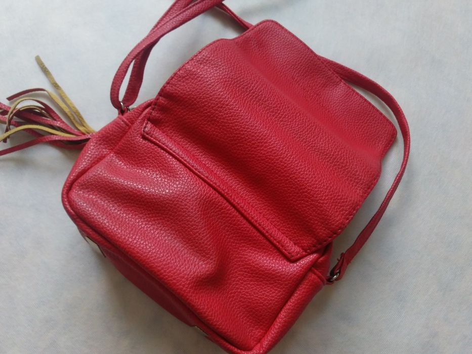Сумочка женская красная