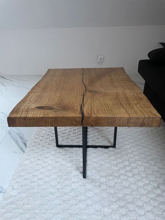 Stolik dębowy lite drewno