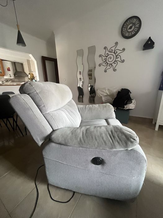 Sofa relax eletrico 1 lugar