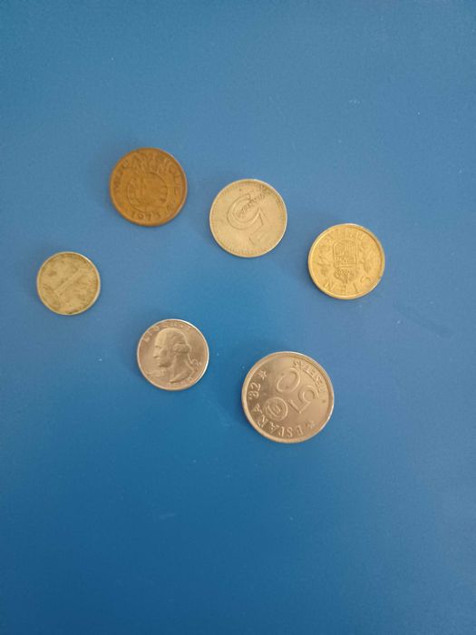 Moedas raras em bom estado