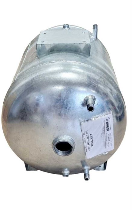 Zbiornik ocynkowany 100L poziomy WIMEST z osprzętem