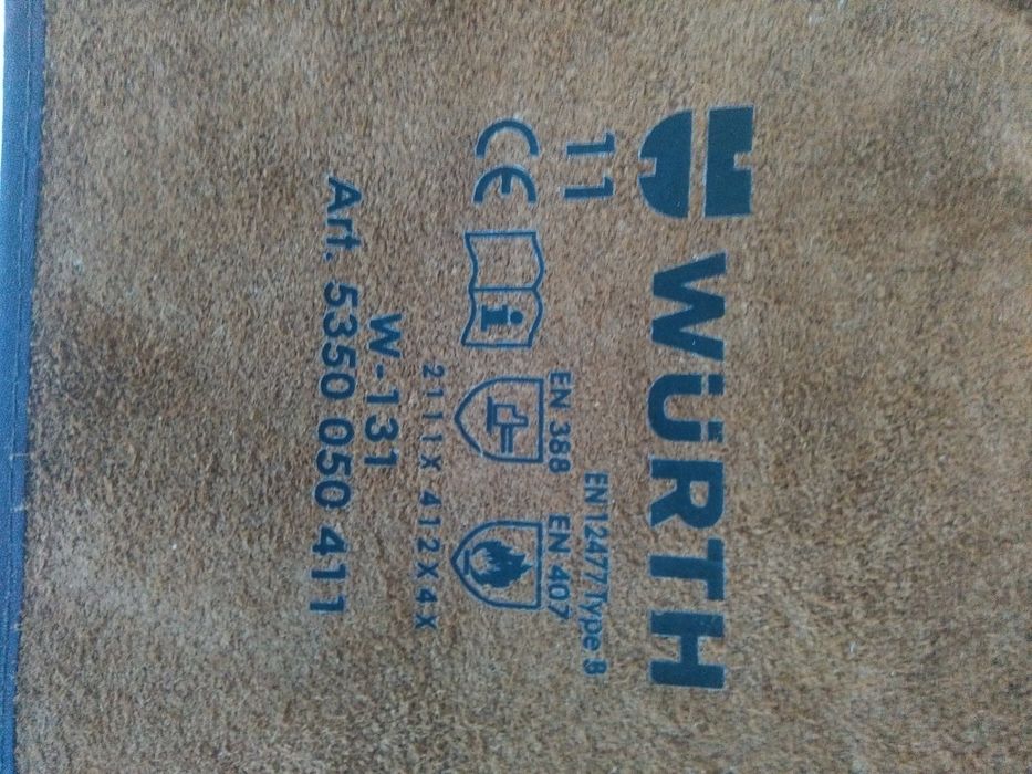 Rękawice spawalnicze WURTH