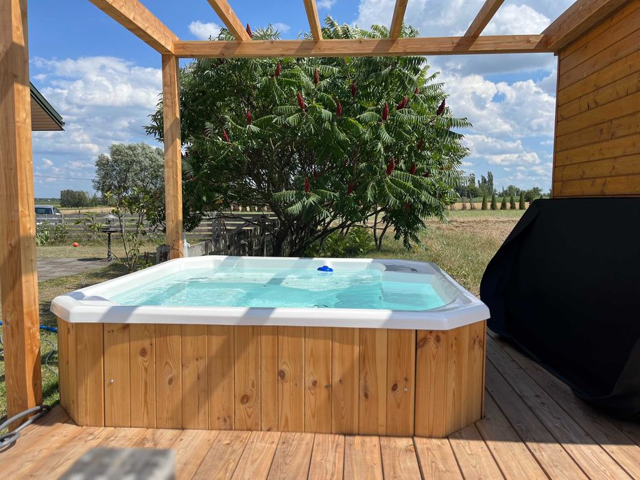 SAUNA PREMIUM pełen zestaw izolowana abachi harvia piec JACUZZI