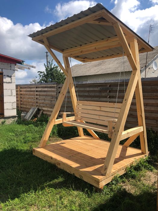 Беседка, туалет, душ літній, стіл, дитяча гірка