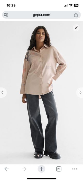 Блуза Gepur душа розмір С