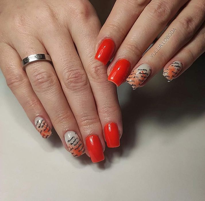 Маникюр, гель лак.