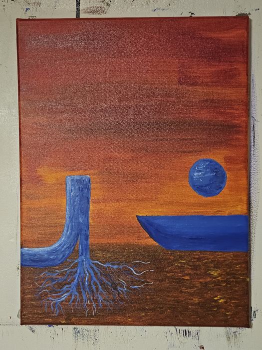 Obraz akrylowy 30x40 cm. "Przestrzeń"