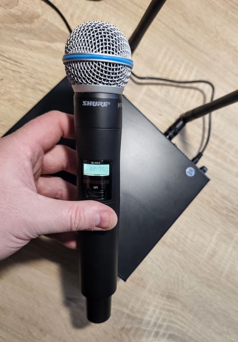 Mikrofon bezprzewodowy shure QLXD dla Dja szkoły kościoła zespołu