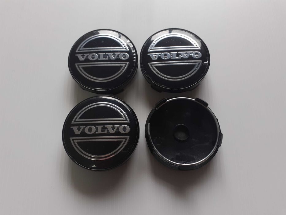 Centros/tampas de jante completos Volvo com 56, 60, 64 e 68 mm
