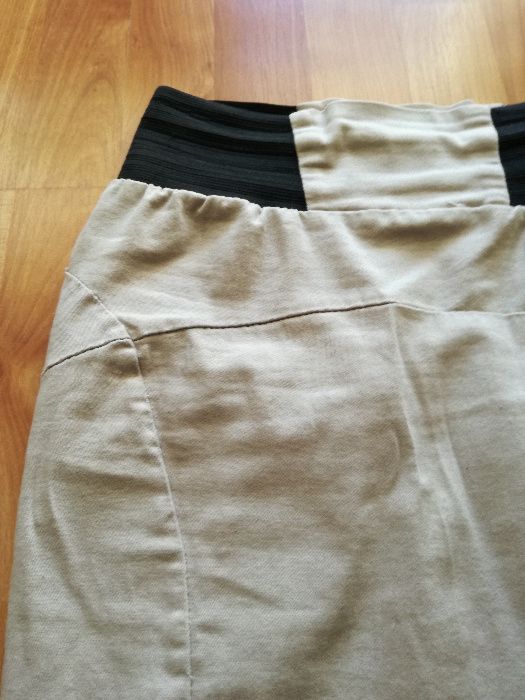 spódnica ołówkowa beżowa S M