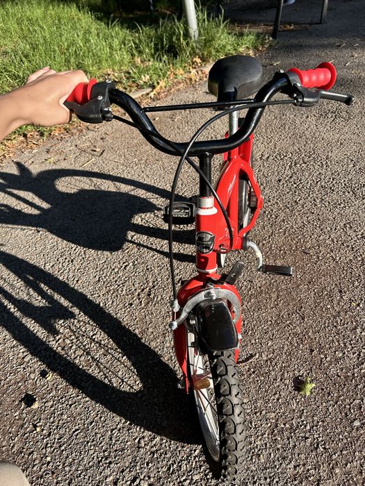 Bicicleta Roda 14 - 4-7anos faisca mcqueen