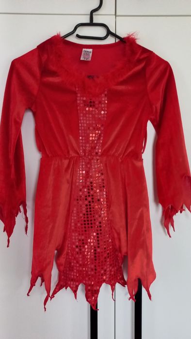 Strój tancerki na bal przebierańców na wiek 7-8 lat