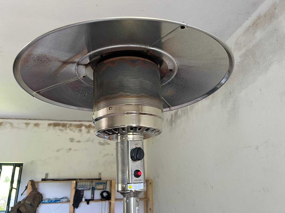 Salamandra a gás para exterior 13.5 W QLIMA (não MB Way)