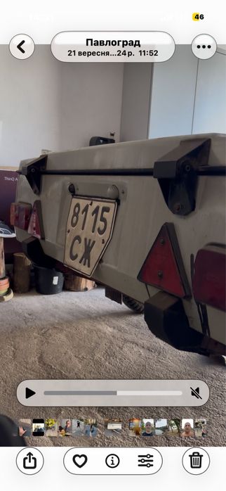 Продам туристичний причеп Скіф м2