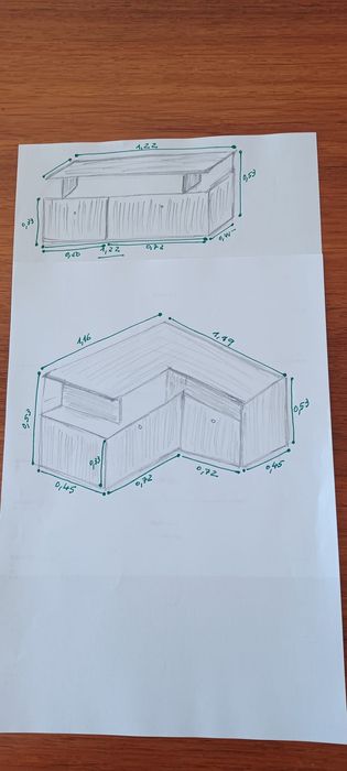 2 móveis de sala - design de arquitecto