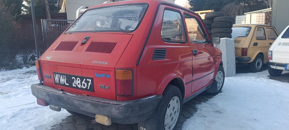 Fiat 126p Happy End replika całkiem ładny ale nie idealny oryginalny