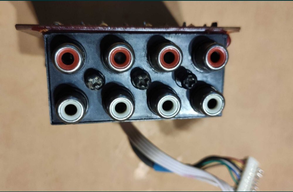 Сабвуфер ВВК 5.1 все запчасти TFA9843J, PT2322-S, F4558P-E1