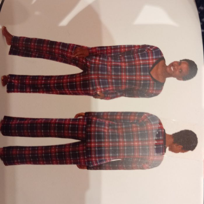 Piżama damska krata