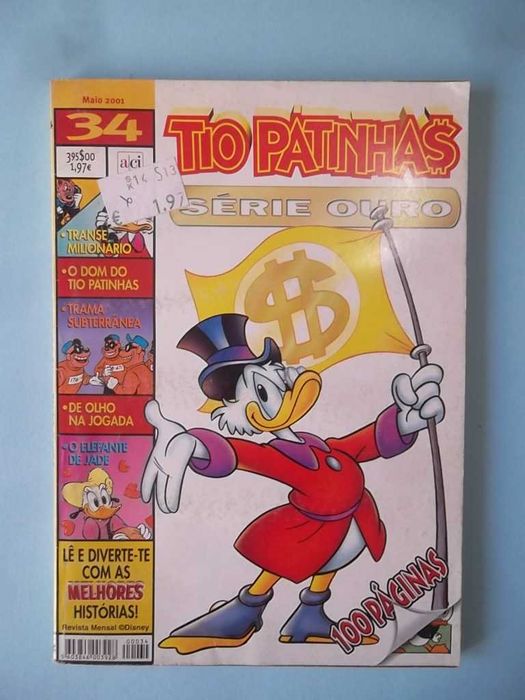 Série Ouro - Edimpresa - lote de revistas BD