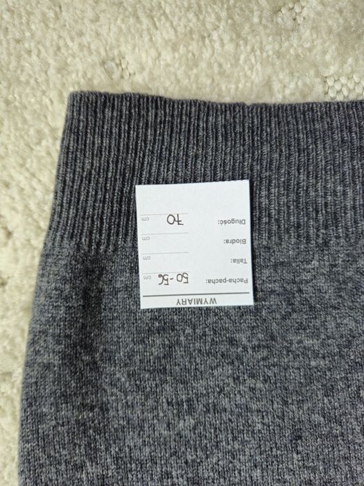 Męski sweter 100% wełna jagnięca (lambswool) Marks & Spencer (S / Regular Fit)