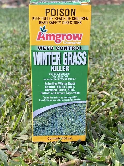 Winter grass killer