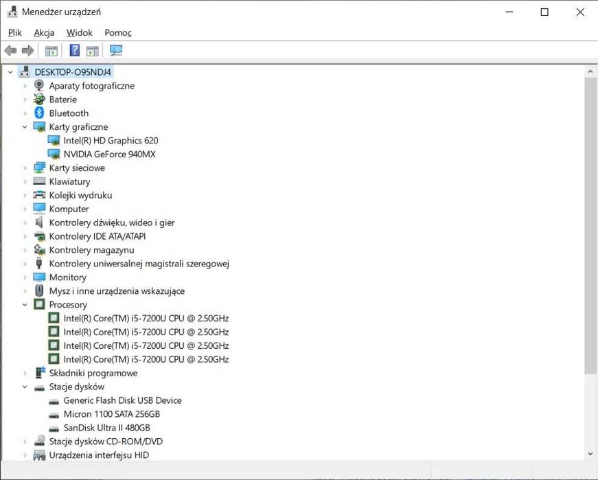 (Rezerwacja) Acer Aspire F5-575G i5-7200U 16GB 2xSSD