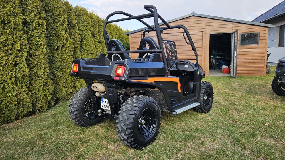 Hisun 800 utv quad 3700km