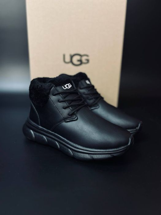 Кожанные кроссовки UGG / Lowmel Australia ugg/ кросівки угг шкіряні