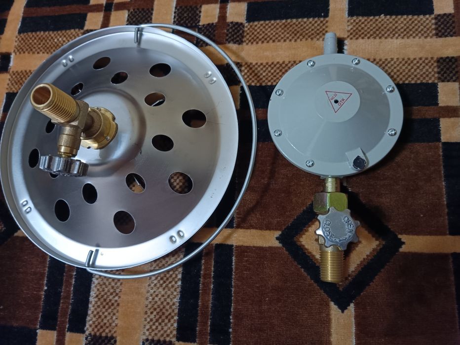 Газовий балон 8л Тайвань, пальник, конфорка, кран, редуктор.