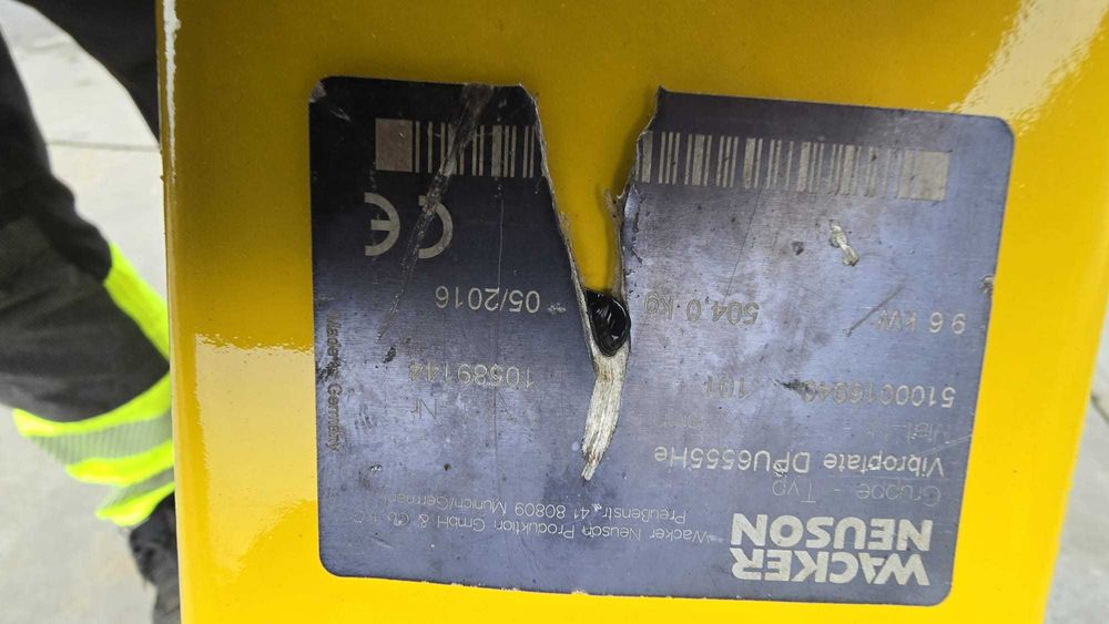 Zagęszczarka Wacker Neuson DPU 6555 Bomag Weber Ammann Dynapac