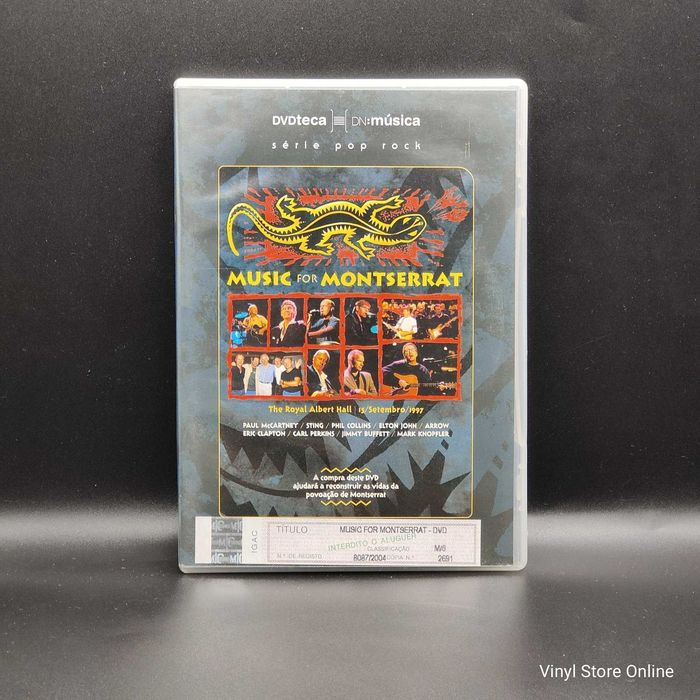 DVD Música - Various - Music For Montserrat - Ref.MCLE